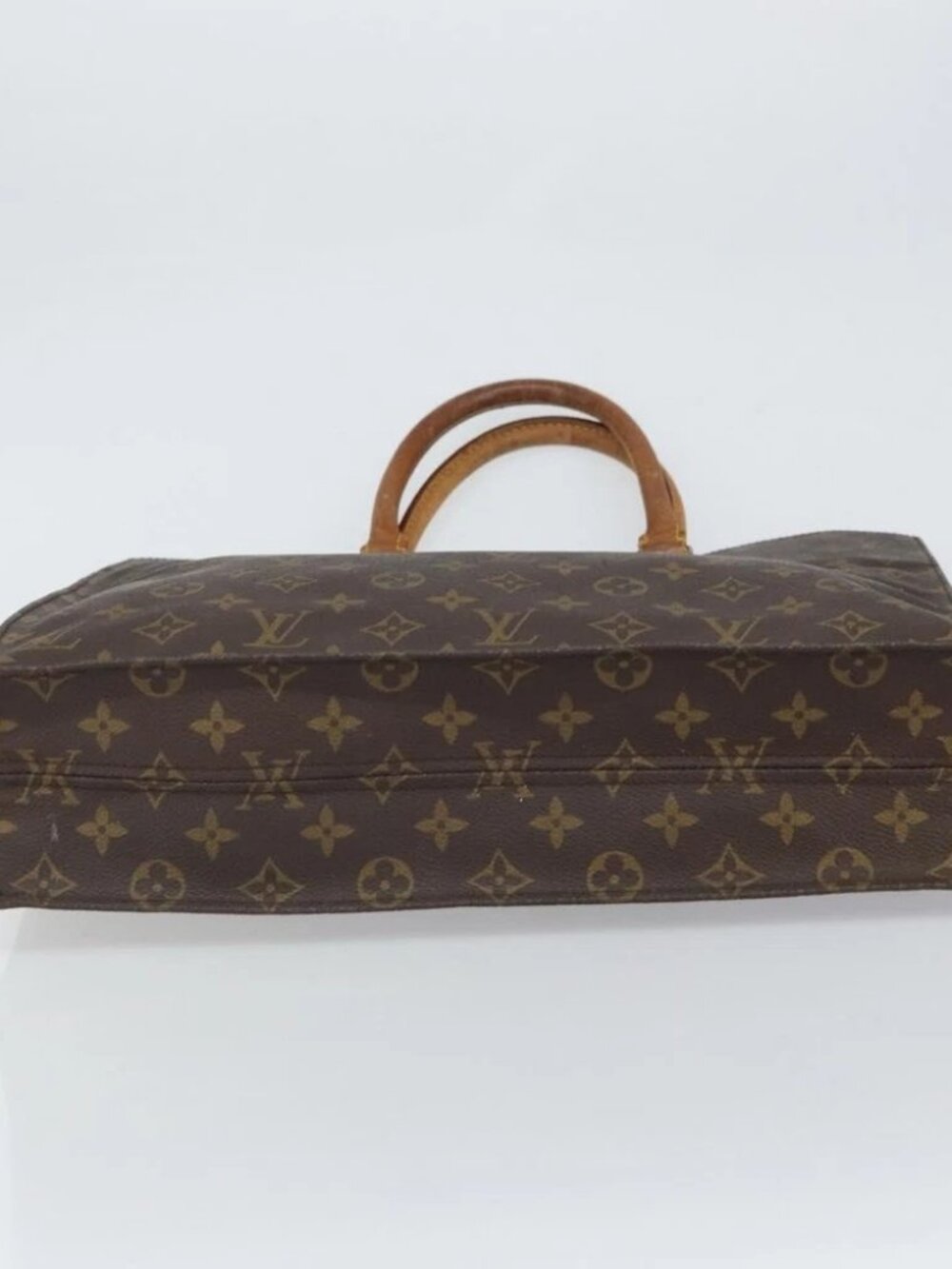 LOUIS VUITTON Monogram Sac Plat Hand Bag M51140 LV Auth - Picture 7 of 16